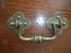 A Well-Crafted Gothic Revival Oak Knee Hole Partners Desk - Thumbnail 9