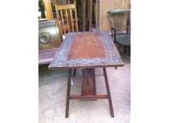 Liberty & Co. A walnut Moorish side table - Thumbnail 3