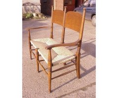 William Birch. A good William Birch Arts & Crafts Oak settle - Thumbnail 2
