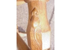 Robert Mouseman Thompson. A oak coffee table. - Thumbnail 4