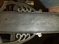 GEC. A Twin-Arm Single Wall Light In the style of Edgar Brandt - Thumbnail 6