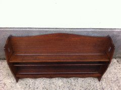 Liberty & Co. Oak plate and cup rack In the style of C. F. A Voysey - Thumbnail 2