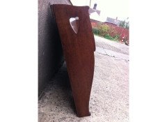 Liberty & Co. Oak plate and cup rack In the style of C. F. A Voysey - Thumbnail 4
