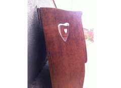 Liberty & Co. Oak plate and cup rack In the style of C. F. A Voysey - Thumbnail 5