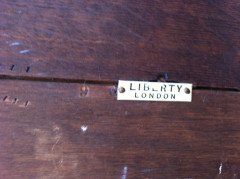 Liberty & Co. Oak plate and cup rack In the style of C. F. A Voysey - Thumbnail 11