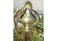 C. F. A Voysey, Style of.An Arts & Crafts brass Lantern - Thumbnail 4
