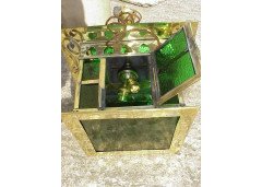 C. F. A Voysey, Style of.An Arts & Crafts brass Lantern - Thumbnail 5