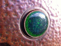 Liberty & Co. A Glasgow Style Arts & Crafts copper mirror - Thumbnail 6