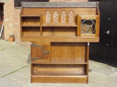 Leonard Wyburd for Liberty & Co. Rare Liberty & Co. Arts & Crafts Oak sideboard - Thumbnail 1