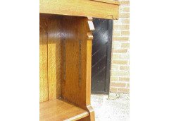 Leonard Wyburd for Liberty & Co. Rare Liberty & Co. Arts & Crafts Oak sideboard - Thumbnail 8