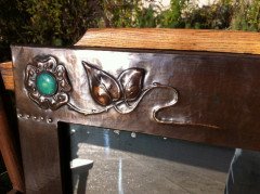 Liberty & Co. Arts & Crafts mirror by Liberty & Co. - Thumbnail 2