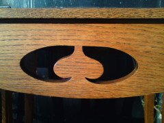 Liberty & Co. A pair of Arts & Crafts Oak sidetable - Thumbnail 8