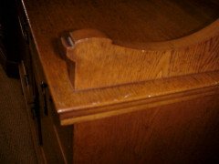 Liberty & Co., a Small 1/4 Sawn Oak Arts & Crafts Sideboard - Thumbnail 5