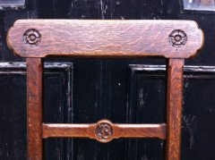 A. W. N. Pugin for Gillows. A good pair of Gothic Revival Oak sidechairs - Thumbnail 5