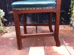 A. W. N. Pugin for Gillows. A good pair of Gothic Revival Oak sidechairs - Thumbnail 9