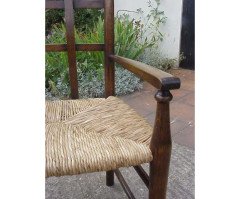 Liberty & Co. A little rush seated lattice back childs Armchair - Thumbnail 5