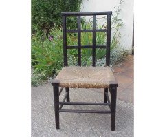 Liberty & Co. A little rush seated lattice back childs Armchair - Thumbnail 6