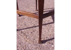 Liberty & Co., a Six-leg Side Table with Subtle Herringbone & Line Inlay to the Top Edge - Thumbnail 4