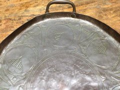 John Pearson. A Well-Crafted early copper tray - Thumbnail 2