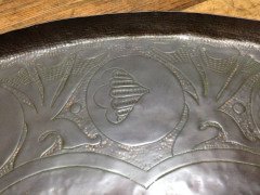 John Pearson. A Well-Crafted early copper tray - Thumbnail 3