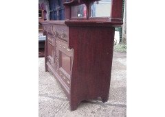 Shapland & Petter. An Exceptional Quality Arts & Crafts Mahogany Sideboard - Thumbnail 4