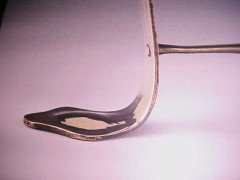 Birmingham Guild of Handicraft. A Very Stylish Hand Wrought Iron Standard Lamp - Thumbnail 6