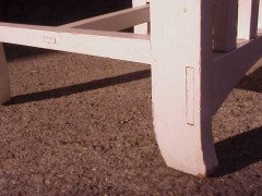 C. R. Mackintosh, Style of. A white painted Armchair - Thumbnail 9
