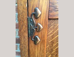 Maple & Co., an Arts and Crafts Oak Bureau Bookcase - Thumbnail 5
