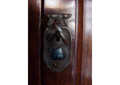 Shapland & Petter. An Arts & Crafts Oak Grandfather clock of superior quality - Thumbnail 9