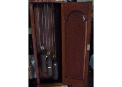 Shapland & Petter. An Arts & Crafts Oak Grandfather clock of superior quality - Thumbnail 11