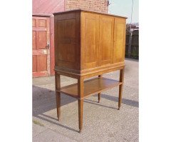 An Arts & Crafts Oak cabinet with large internal cupboard - Thumbnail 2