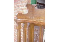 Wylie & Lochhead. A Well-Crafted Oak Arts & Crafts Glasgow-Style Sideboard - Thumbnail 6