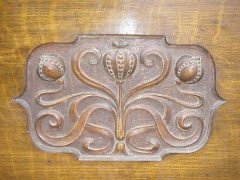 Wylie & Lochhead. A Good Quality Oak Arts & Crafts Glasgow-Style Sideboard - Thumbnail 8