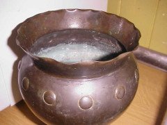 Dr. Christopher Dresser for Benham and Froud. A Well-Crafted planter with circular details - Thumbnail 2
