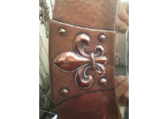 Liberty & Co. An Arts & Crafts copper mirror - Thumbnail 4