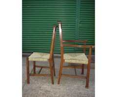 Liberty & Co. A set of six and a set of four dining chairs after a design by W Lethaby. - Thumbnail 3