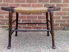 An Arts & Crafts Piano Stool - Thumbnail 2