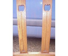 Pair of Arts & Crafts Oak Armchairs c.1900 - Thumbnail 3