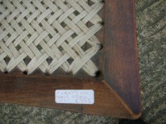 Liberty & Co. A walnut Thebes stool - Thumbnail 4