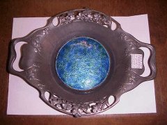 Liberty & Co. A matched pair of Tudric Rose bowls - Thumbnail 2