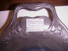 Liberty & Co. A matched pair of Tudric Rose bowls - Thumbnail 3