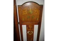 Shapland & Petter. A good Arts & Crafts Oak bedroom pair with abalone - Thumbnail 24