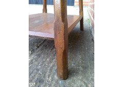 A Stylish Arts & Crafts Oak Oblong Side Table - Thumbnail 4