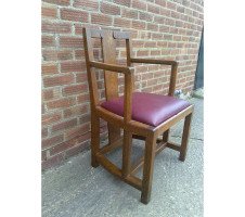 Frank Brangwyn. An important Armchair for Rowley Gallery - Thumbnail 2