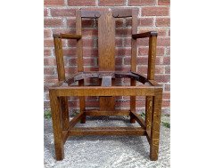Frank Brangwyn. An important Armchair for Rowley Gallery - Thumbnail 4