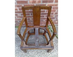 Frank Brangwyn. An important Armchair for Rowley Gallery - Thumbnail 5