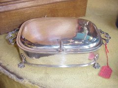 W. A. S. Benson. Rare silver plated jewellery box - Thumbnail 1