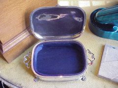 W. A. S. Benson. A rare silver plated jewelry box - Thumbnail 3