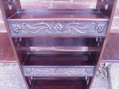 Shapland & Petter Attributed, an Arts & Crafts small bookcase - Thumbnail 5