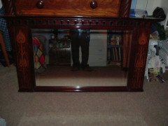 Shapland & Petter. Rare Arts & Crafts mirror or overmantle - Thumbnail 1
